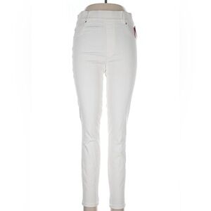 SPANX White High-Waist Skinny Jeans